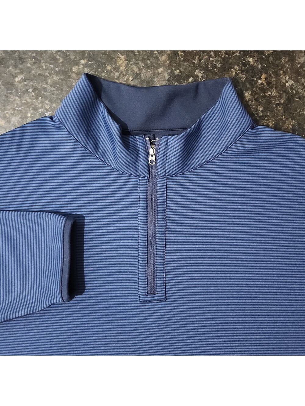 Peter Millar Performance Stretch 1/4 Zip Pullover Preppy Golf Logo Mens XXL